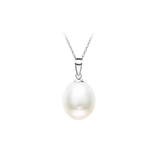 Seedless Pearl Necklace 10–11 mm  925 Silver