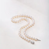 OSM Pearl Necklace 9–10 mm with S925 Sterling Silver Clasp