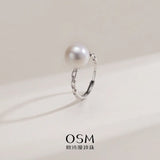 OSM Round Adjustable Ring 10–11mm – S925 Silver