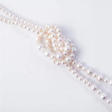 OSM White Pearl Necklace 5–8mm Nearly Round, 160cm