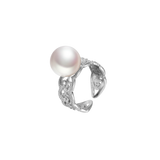 OSM Round Adjustable CZ Ring 11–12mm – Silvery White