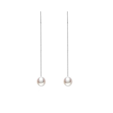 OSM Oval (Teardrop) Earrings 6–7mm – S925 Silver