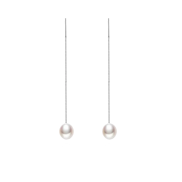 OSM Oval (Teardrop) Earrings 6–7mm – S925 Silver