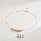 OSM Pearl Necklace 6–7 mm White 925 Silver