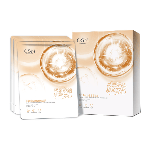 OSM Pearl Multi-Effect Soothing & Stabilizing Mask (25ml × 5 pcs)
