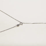 OSM White Pearl Necklace 11–12mm, S925 Silver