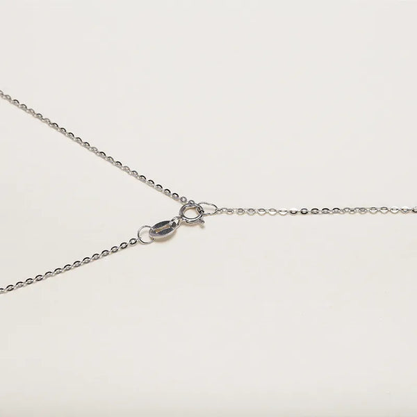 OSM White Pearl Necklace 11–12mm, S925 Silver