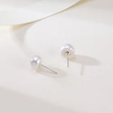 OSM  Flat Round Earrings Set – 6–7mm & 8–9mm