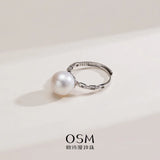 OSM Round Adjustable Ring 10–11mm – S925 Silver