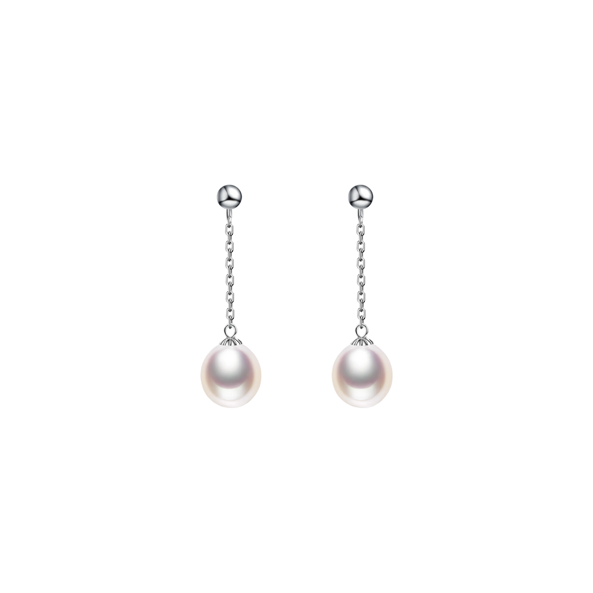 OSM Oval Earrings 7–8mm – S925 Silver