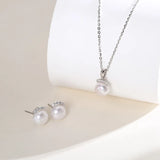 OSM Flat Round Ring & Adjustable Silver Chain Set 8–9mm – S925 Silver