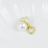 OSM GOLD Pearl Necklace 11–12 mm  925 Silver