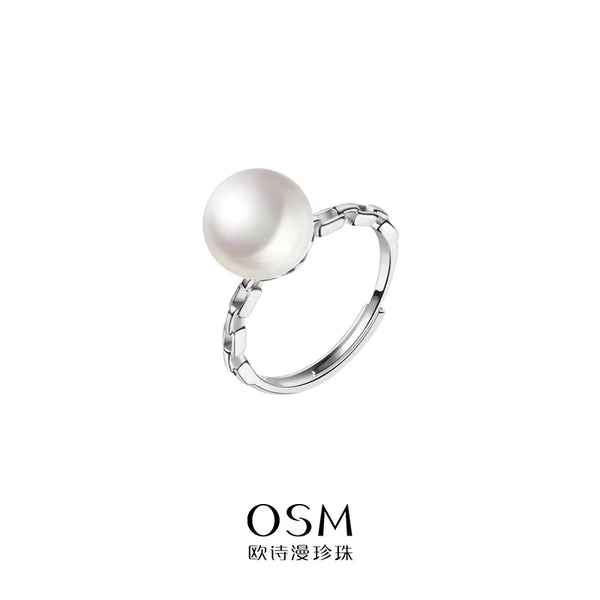 OSM Round Adjustable Ring 10–11mm – S925 Silver