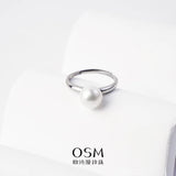 OSM Round Adjustable Ring 8–9mm S925 Silver