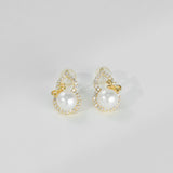 OSM Flat Round Earrings 6–7mm – Gold Tone, S925 Silver