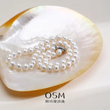 OSM Pearl Necklace 7–8 mm S925 Sterling Silver Clasp