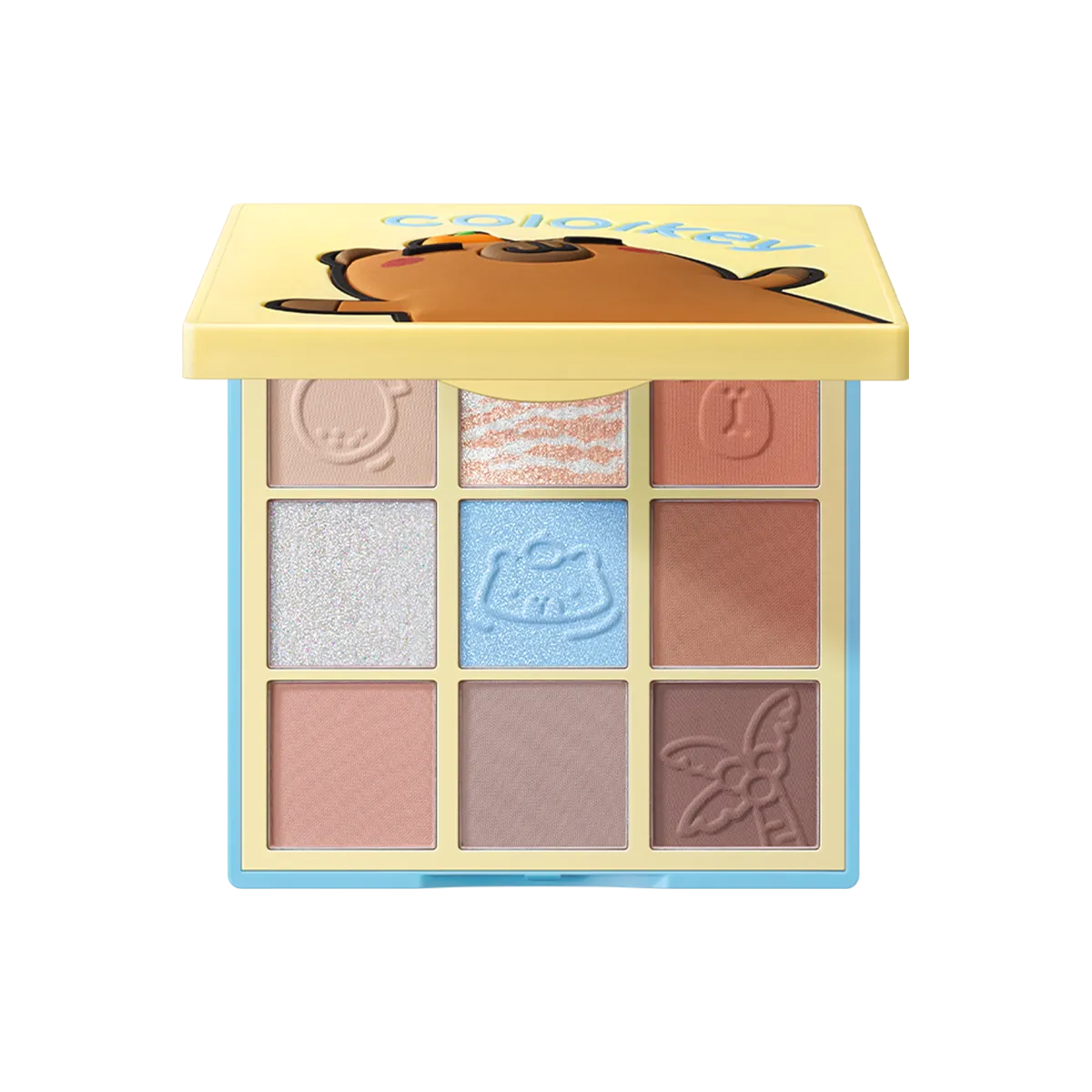 COLORKEY Orange Capybara Nine Shades Eyeshadow Palette 13,5gr