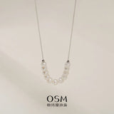 OSM Pearl Necklace 6–7 mm 925 Silver