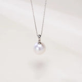 OSM Pearl Necklace 10–11 mm White 925 Silver