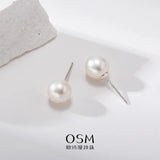 OSM Circular Earrings 7–8mm – S925 Silver