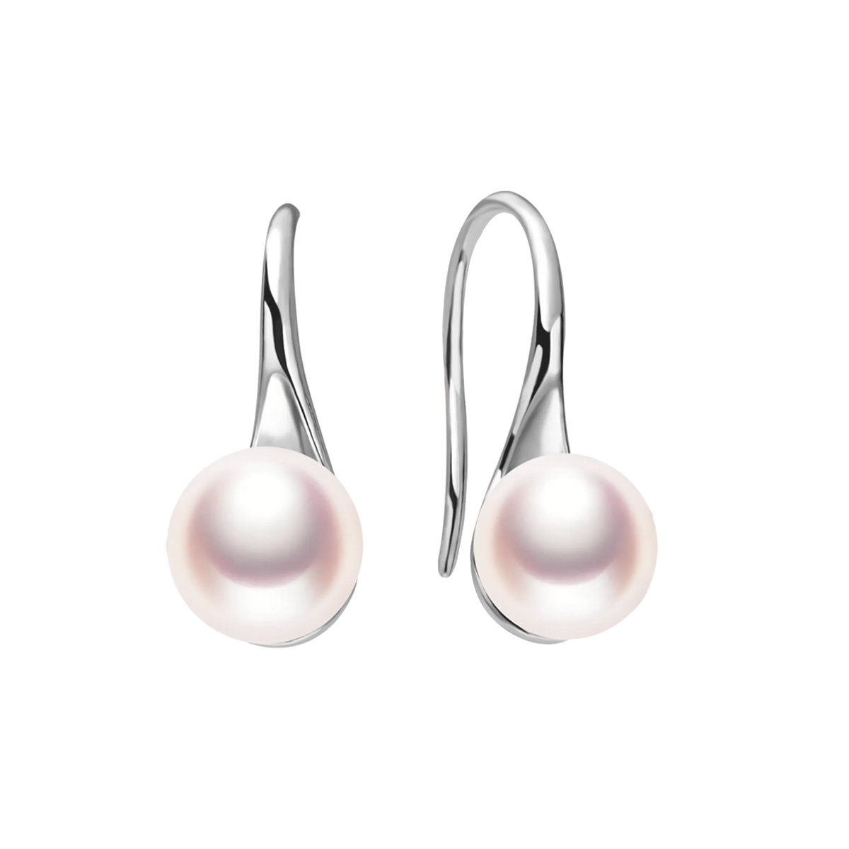 OSM Pearl Earrings 8–9mm S925 Silver
