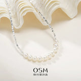 OSM Pearl Necklace 6–7 mm – 925 Silver