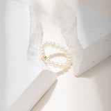 OSM 3–4mm Near-Round Elastic Ring Cord 6cm – 18K Gold