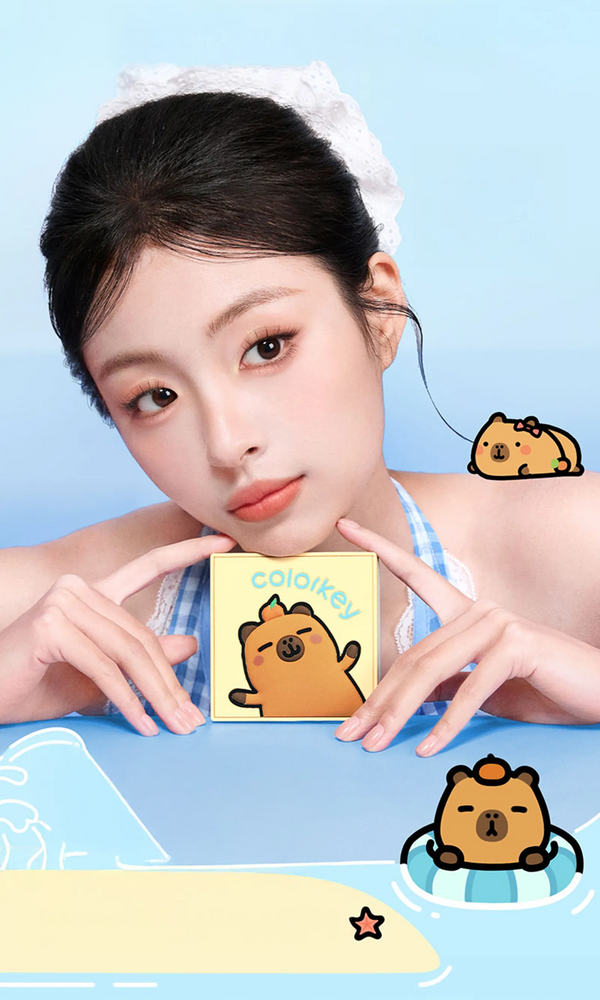 COLORKEY Orange Capybara Nine Shades Eyeshadow Palette 13,5gr