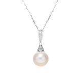 OSM Pearl 925 Silver Necklace 11-12 mm