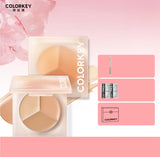 COLORKEY Targeting Three-colour Concealer Palette 3,9gr