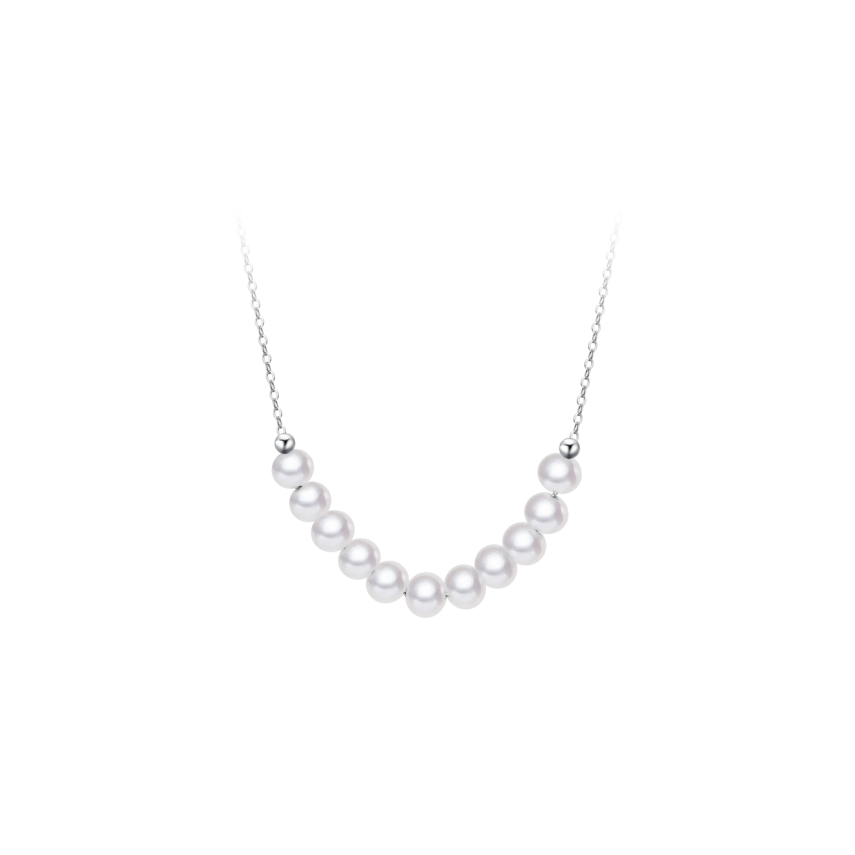 OSM Pearl Necklace 6–7 mm 925 Silver