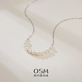 OSM Pearl Necklace 6–7 mm 925 Silver