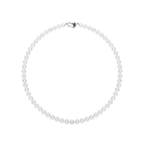 OSM Pearl Necklace 6–7 mm S925 Sterling Silver Clasp