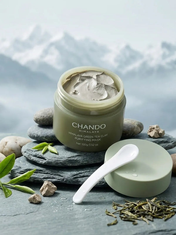 CHANDO Himalaya Himalaya Green Tea Clay Purifying Mask 100 gr