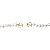 OSM Pearl Necklace 7–8 mm, 120 cm with Gold Alloy Clasp