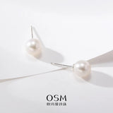 OSM Circular Earrings 7–8mm – S925 Silver