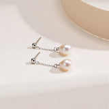 OSM Oval Earrings 7–8mm – S925 Silver