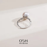 OSM Round Adjustable Ring 10–11mm – S925 Silver