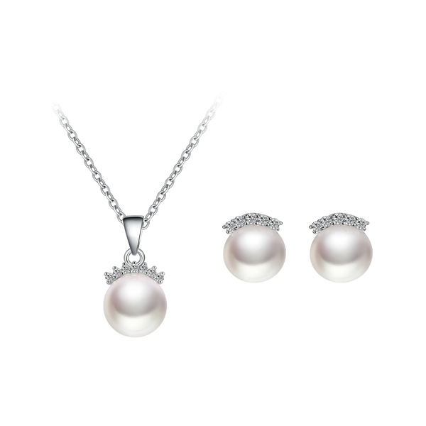 OSM Flat Round Ring & Adjustable Silver Chain Set 8–9mm – S925 Silver