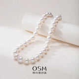 OSM Pearl Necklace 11–13 mm with S925 Sterling Silver Clasp