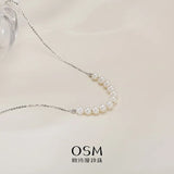OSM Pearl Necklace 6–7 mm 925 Silver