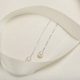 OSM Oval (Teardrop) Earrings 6–7mm – S925 Silver