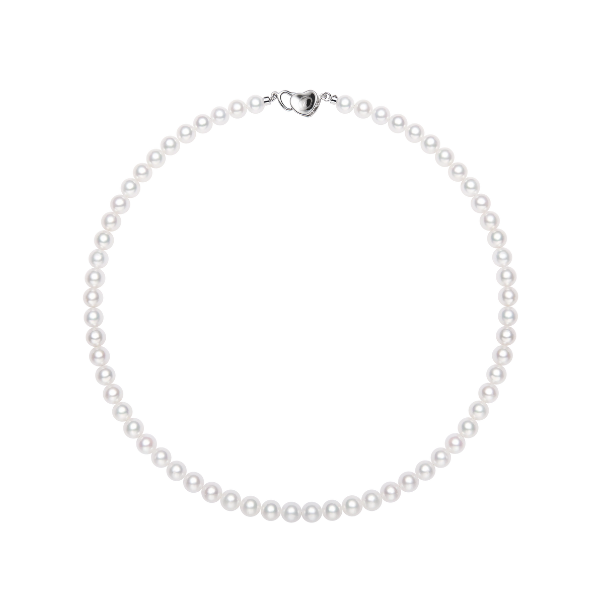 OSM Pearl Necklace 6–7 mm with S925 Sterling Silver Clasp