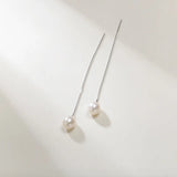 OSM Oval (Teardrop) Earrings 6–7mm – S925 Silver