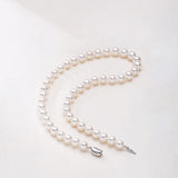 OSM Pearl Necklace 9–10 mm with S925 Sterling Silver Clasp