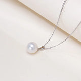 OSM Pearl Necklace 10–11 mm White 925 Silver