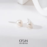 OSM Circular Earrings 7–8mm – S925 Silver